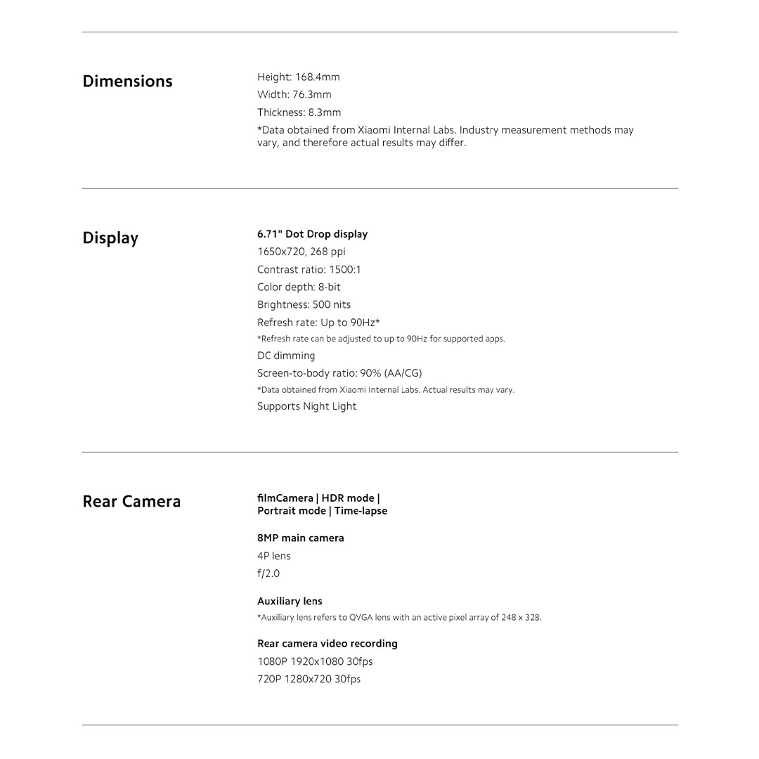 Xiaomi Redmi A3 4GB+128GB | 6.71 inch | Android 14 (Go edition) | Li-Po 5000 mAh, 10W Fast Charging | Dot Drop Display | Mediatek Helio G36 (12 nm) | Smartphones with 1 Year Warranty