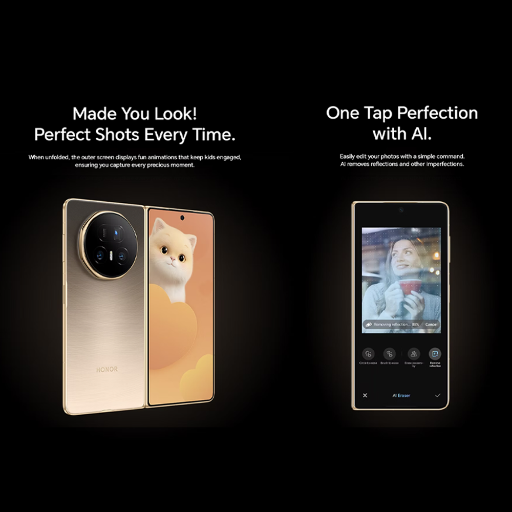 HONOR Magic V5 | 5,820mAh Silicon-Carbon Battery | AI-Powered Features | Falcon Camera System | Snapdragon 8 Elite