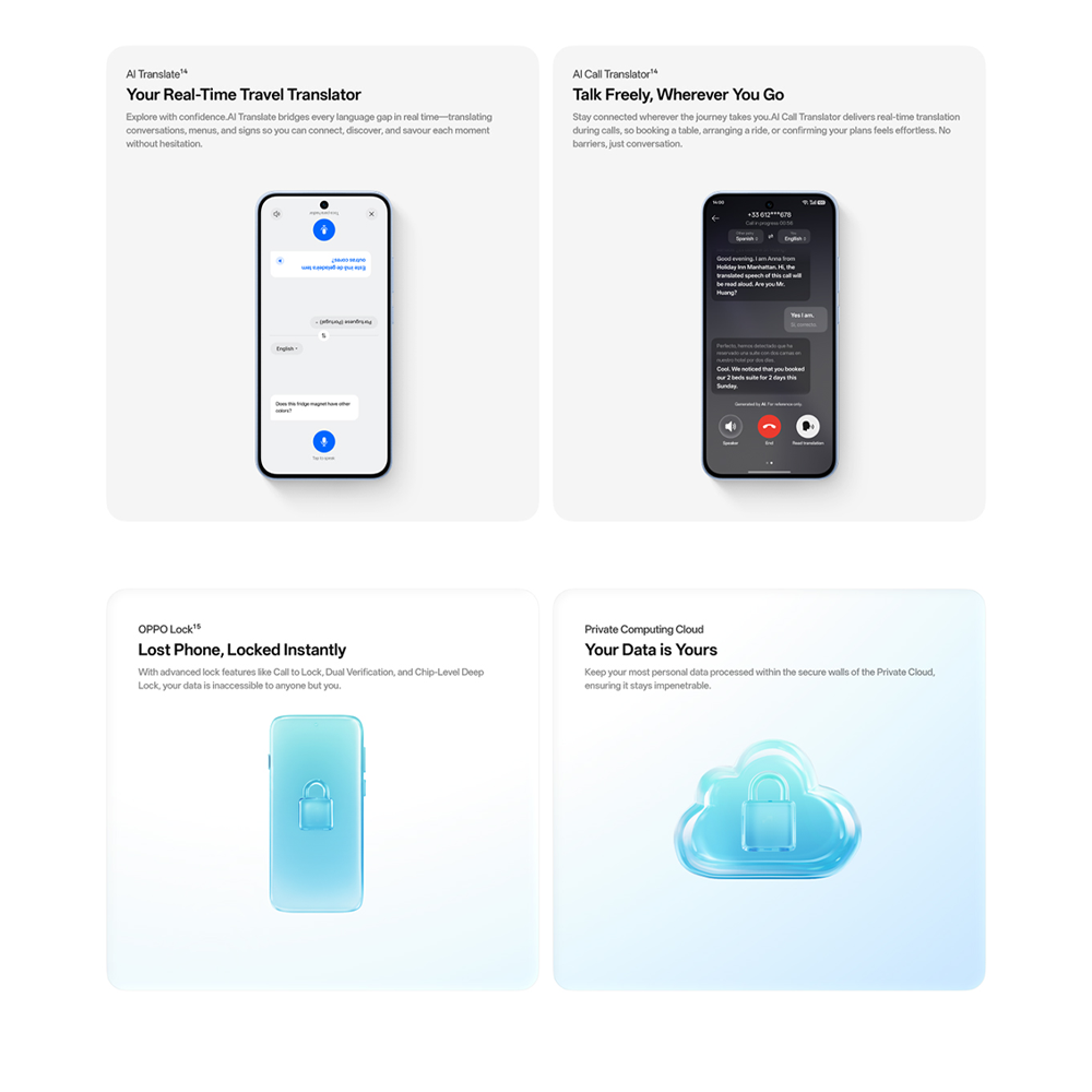 OPPO Reno15 F 5G 8GB+256GB / 12GB+256GB | 6.57 inch | 50MP Rear Camera | Qualcomm SM6450 Snapdragon 6 Gen 1 (4 nm) | Android 16, ColorOS 16 | Li-Po 7000 mAh, 80W wired