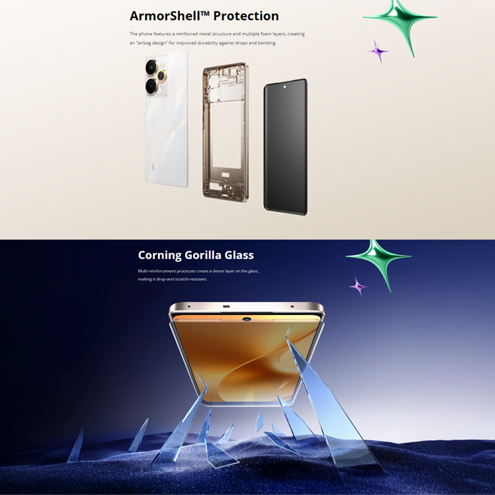 realme 15 Pro 5G 12GB+512GB | Snapdragon® 7 Gen 4 | 144Hz HyperGlow 4D Curve+ Display | 7000mAh Titan Battery