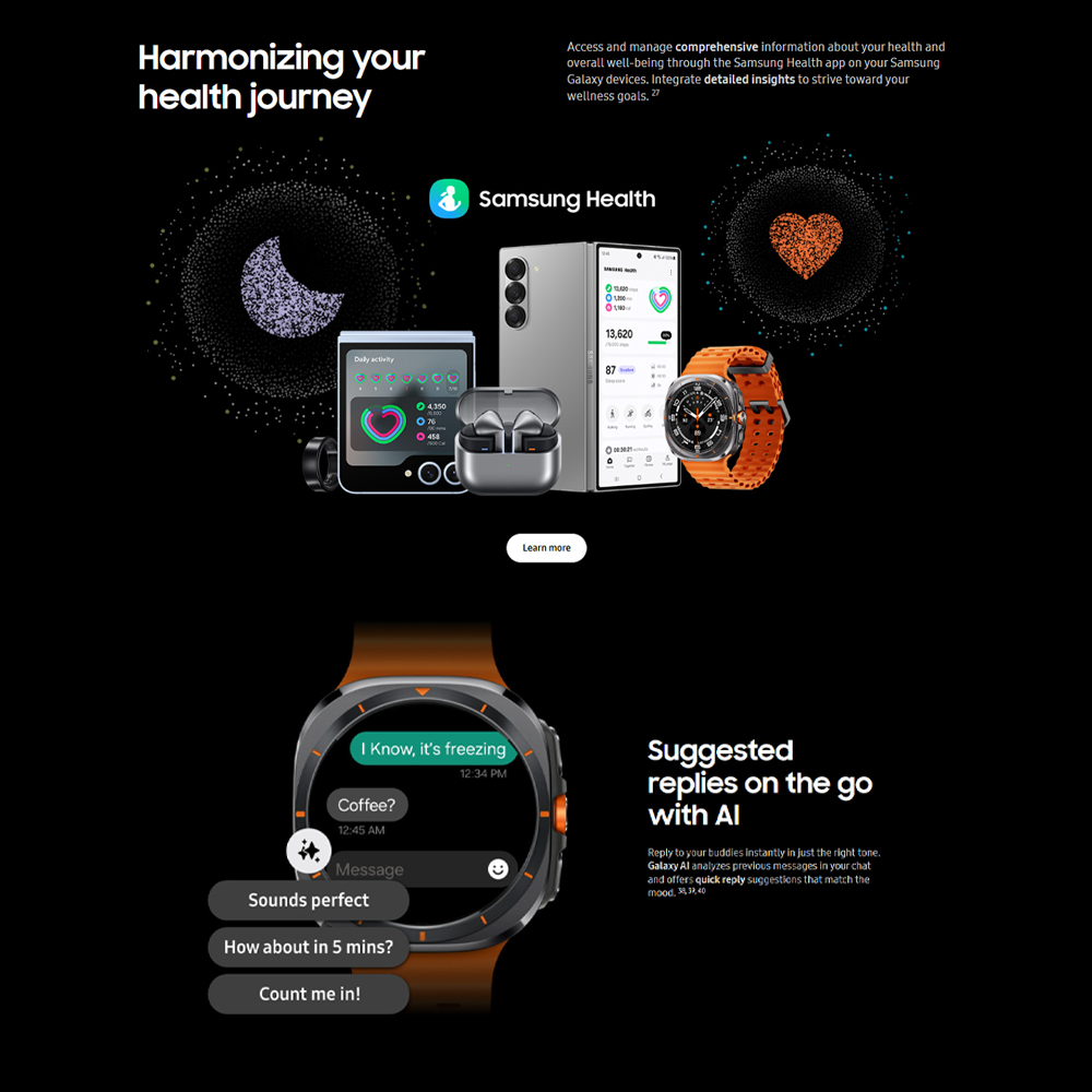 SAMSUNG Galaxy Watch Ultra (LTE) 47mm | 10 ATM water resistance | Immediate Safety Siren | Dual-Frequency GPS