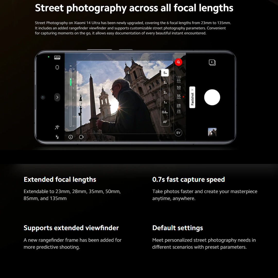 Xiaomi 14 12GB+512GB | Ultra-large Image Sensor | Supports Dolby Vision® Shooting | Leading Imagery | Compact Size | Smartphone with 1 Year Warranty