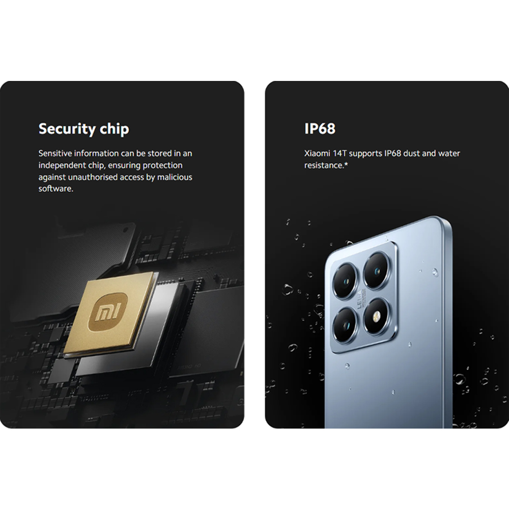 Xiaomi 14T 12GB + 256GB/512GB | 6.67", AMOLED | Mediatek Dimensity 8300 Ultra (4 nm) | 67W turbo charging