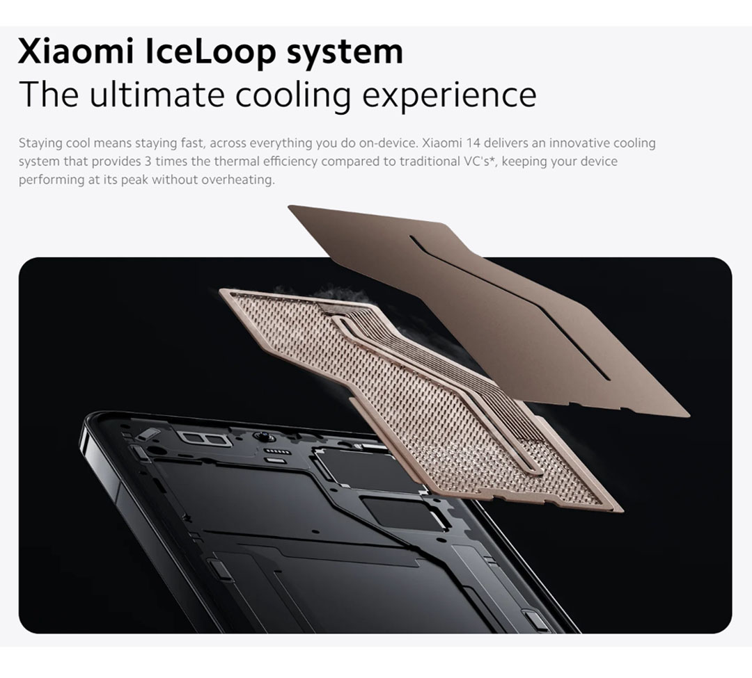 Xiaomi 14 12GB+512GB | Ultra-large Image Sensor | Supports Dolby Vision® Shooting | Leading Imagery | Compact Size | Smartphone with 1 Year Warranty