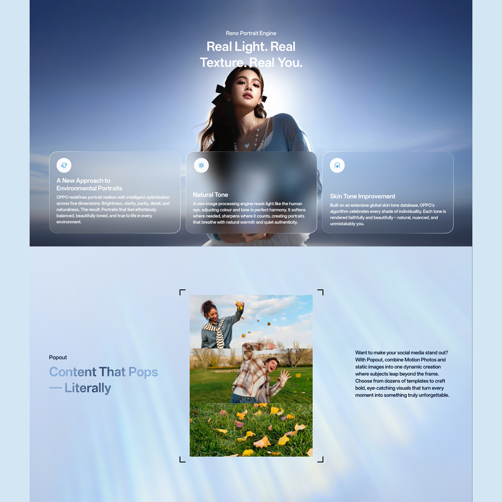 OPPO Reno15 Pro 5G | 200MP Ultra-Clear Main Camera | 80W SUPERVOOC™ Flash Charge | MediaTek Dimensity 8450 Platform