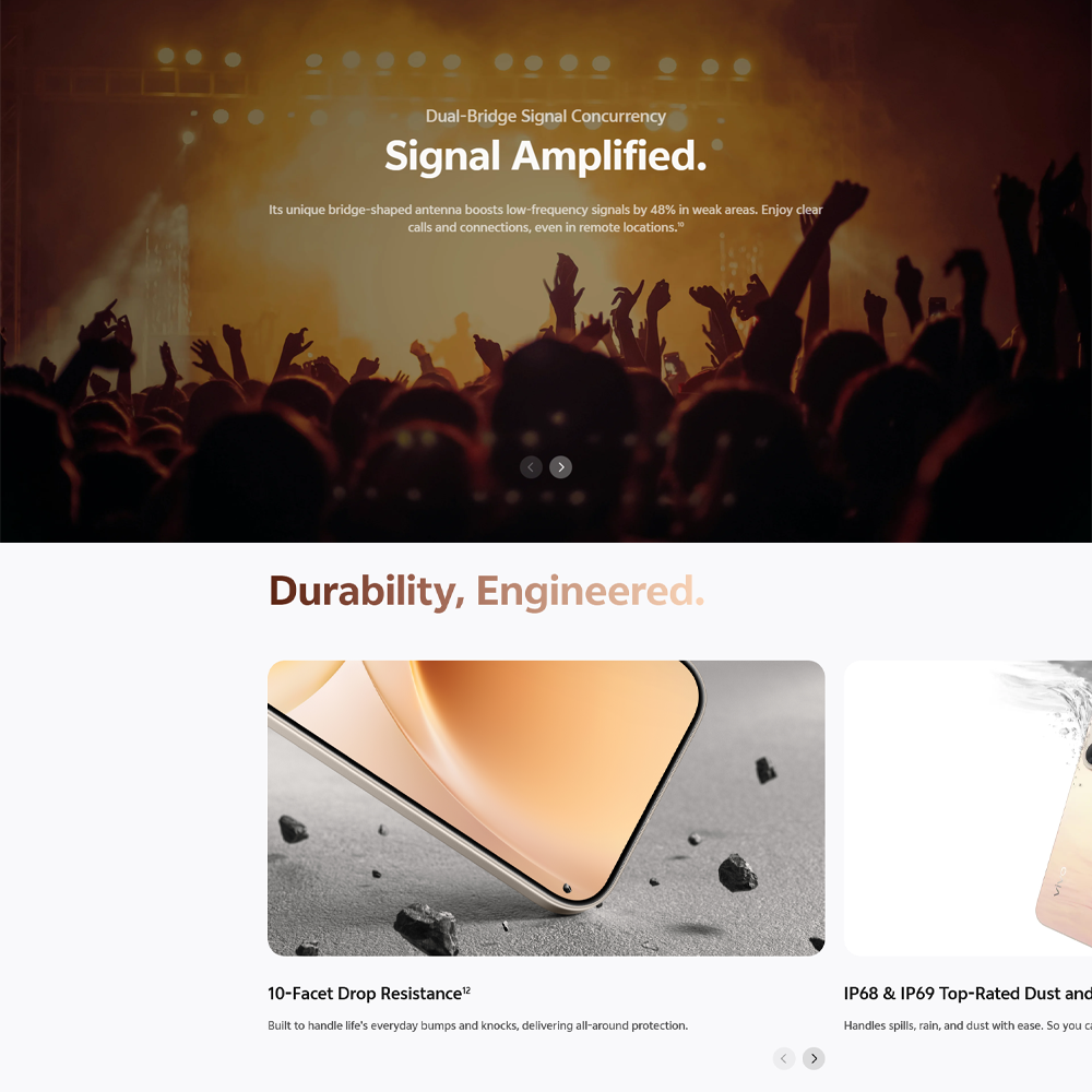 vivo V70 5G 8GB+256GB/ 12GB+256GB/ 12GB+512GB | 6.59 inches | 50MP Rear Camera | Qualcomm SM7750-AB Snapdragon 7 Gen 4 (4 nm) | Li-Po 6500 mAh