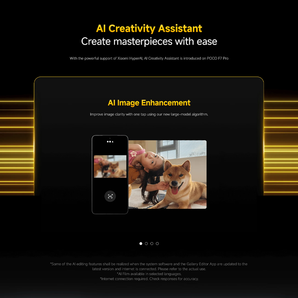 Xiaomi POCO F7 Pro 12GB+256GB/ 12GB+512GB | Qualcomm SM8650-AB Snapdragon 8 Gen 3 (4 nm) | 6.67 inches, AMOLED | 50MP Main Camera | Li-Po 6000 mAh