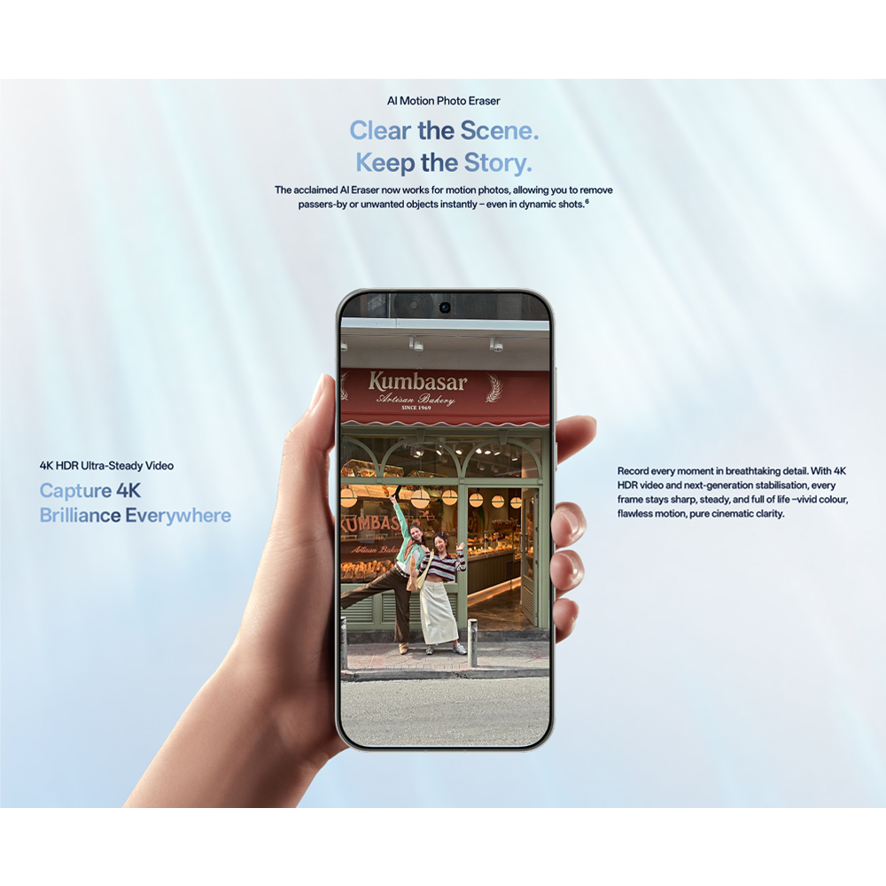 OPPO Reno15 5G | 80W SUPERVOOC™ Flash Charge | 3.5x Telephoto Vibe Portrait | AI Motion Photo Popout | 50MP Ultra Wide Selfie Camera