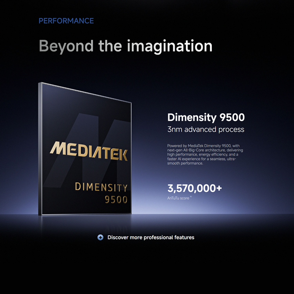 Xiaomi 17T Pro 12GB+512GB | MediaTek Dimensity 9500 | 6.83" 144Hz eye-care AMOLED display | 7000mAh