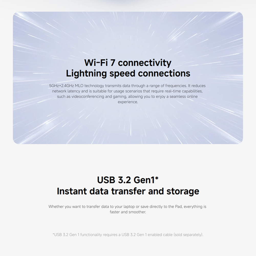 Xiaomi Pad 7 Pro 8GB+256GB/ 12GB+512GB | Qualcomm SM8635 Snapdragon 8s Gen 3 (4 nm) | 11.2 inch, PS LCD | 50MP Main Camera | Li-Po 8850 mAh