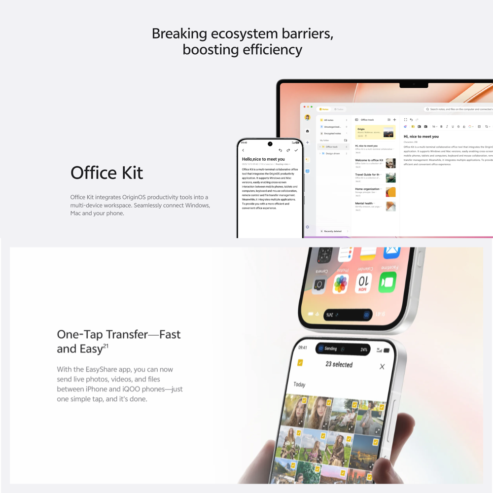IQOO 15 5G | Snapdragon 8 Elite Gen 5 | Ultra-Large 8K VC Cooling System | 7000mAh Silicon Anode Battery | 100W FlashCharge