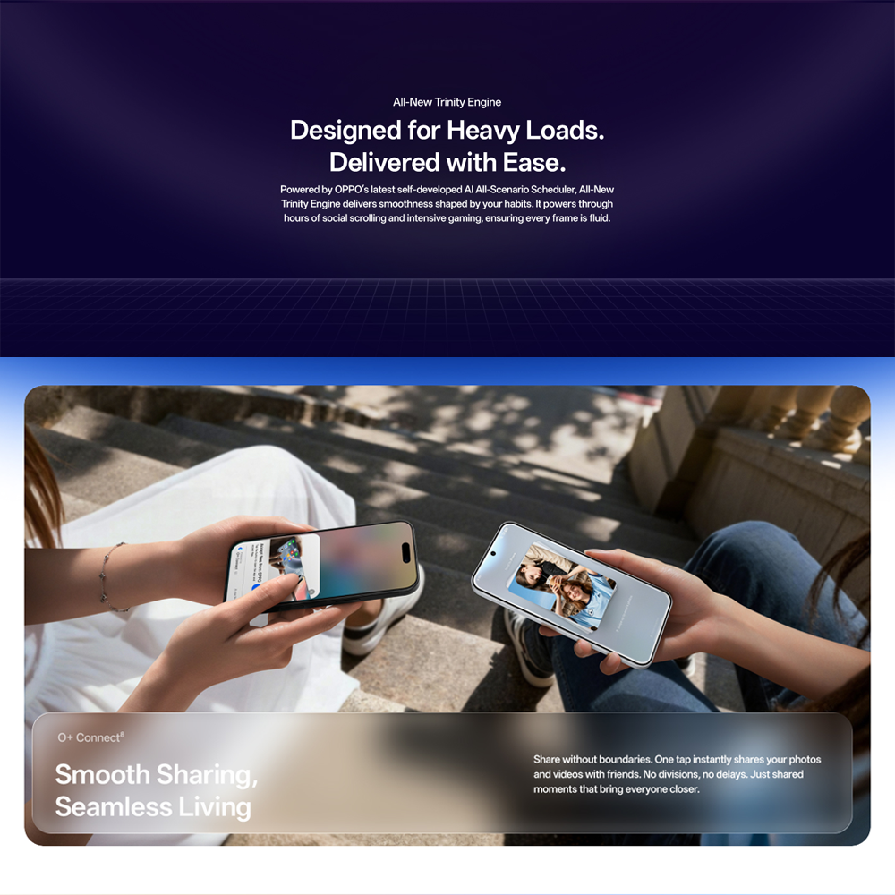 OPPO Reno15 5G | 80W SUPERVOOC™ Flash Charge | 3.5x Telephoto Vibe Portrait | AI Motion Photo Popout | 50MP Ultra Wide Selfie Camera