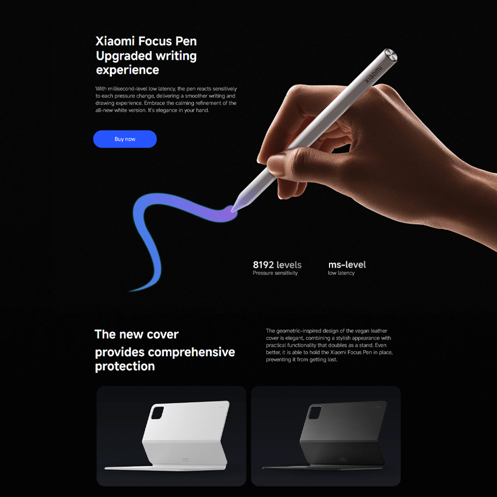 Xiaomi Pad 7 Pro 8GB+256GB/ 12GB+512GB | Qualcomm SM8635 Snapdragon 8s Gen 3 (4 nm) | 11.2 inch, PS LCD | 50MP Main Camera | Li-Po 8850 mAh