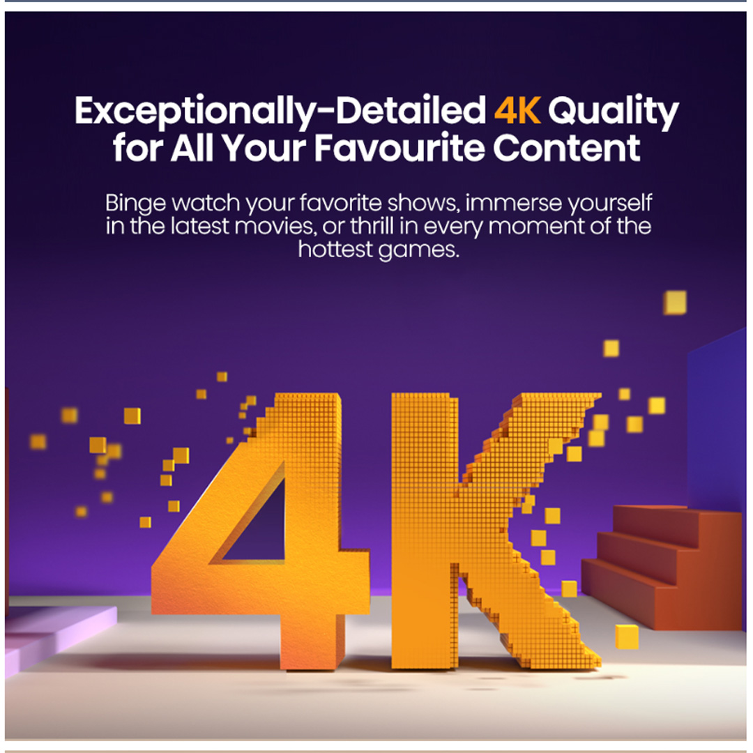 HISENSE 50" / 55" / 65" / 75" 4K UHD Google TV | 50A6500K / 55A6500K / 65A6500K / 75A6500K | Smooth Motion | Pixel Tunning | Voice Control | Google TV with 2 Year Warranty