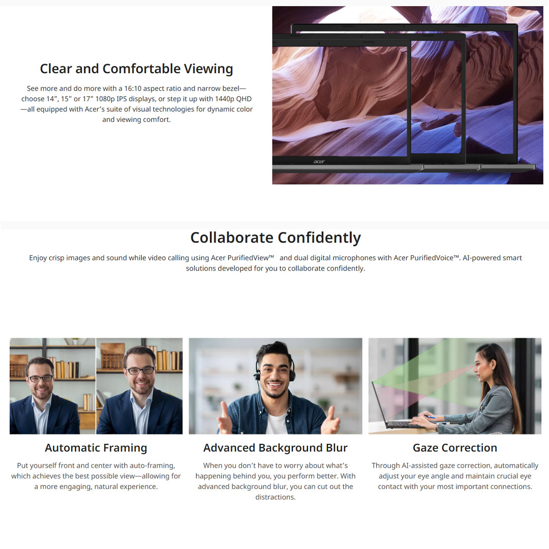 Acer Aspire 5 14-inch Intel Core i5-1335U Intel Iris Xe Graphics 16GB+512GB | 14-inch | Windows 11 Home | Laptop with 3 Years Warranty