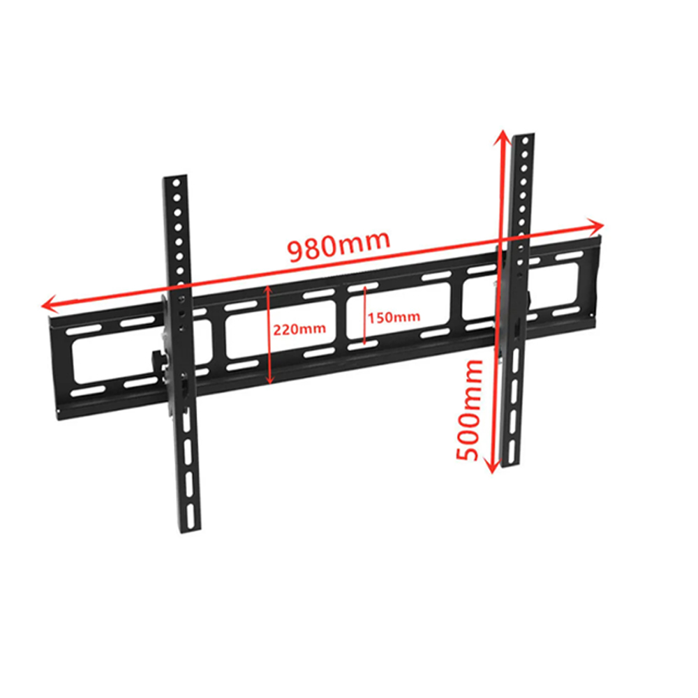 Master D 60"-108" LED TV BRACKET - Wall Mount (TILT) AD-925 | Max Weight: 80 kg | Wall Distance   : 80 mm |