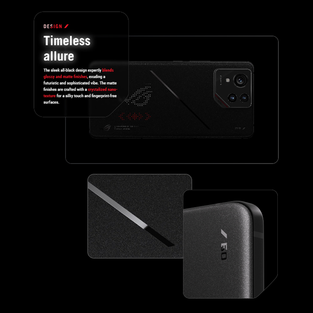ASUS ROG Phone 9 Pro Edition 24GB+1TB |  Qualcomm Snapdragon 8 Gen 3 | Li-Po 5500 mAh | 6.78 inch, SAMSUNG Flexible AMOLED