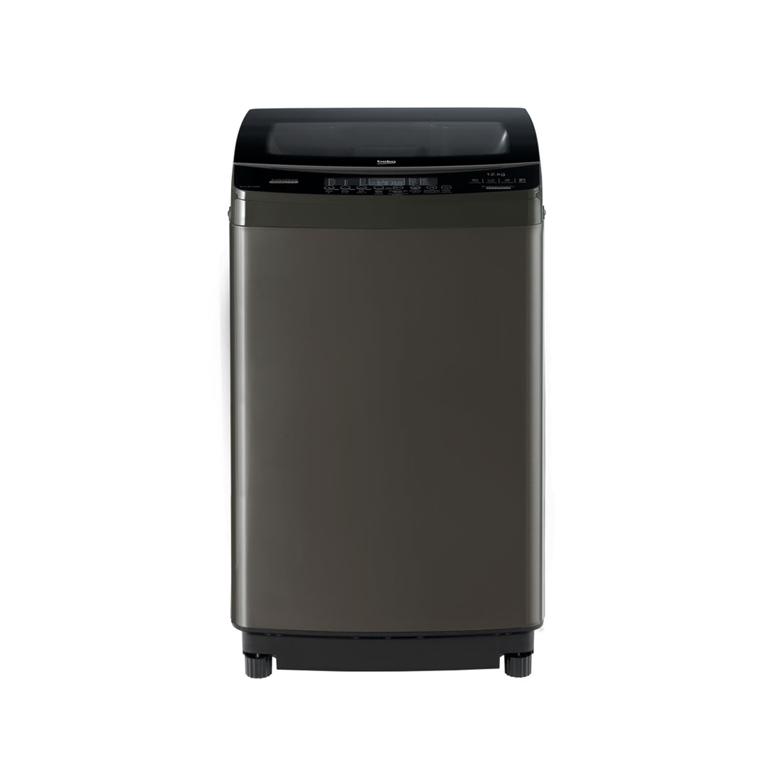 Beko Top Load Washing Machine WTLD120D/WTLD170D | 5 Star WELS Water Rating | Fuzzy Control | Stainless Steel Drum | Aquawave Technology | Glass Top Lid | Washing Machine with 2 Years General Warranty & 12 Years Motor Warranty