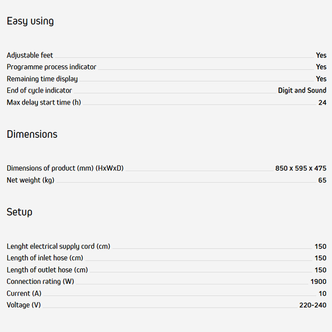 Brandt 8KG/6KG Front Load Inverter Washer Dryer WDB184QWA | Hygiene+ | Drum Clean Function | Up to 24 hours | Washer Dryer with 1 Year Warranty