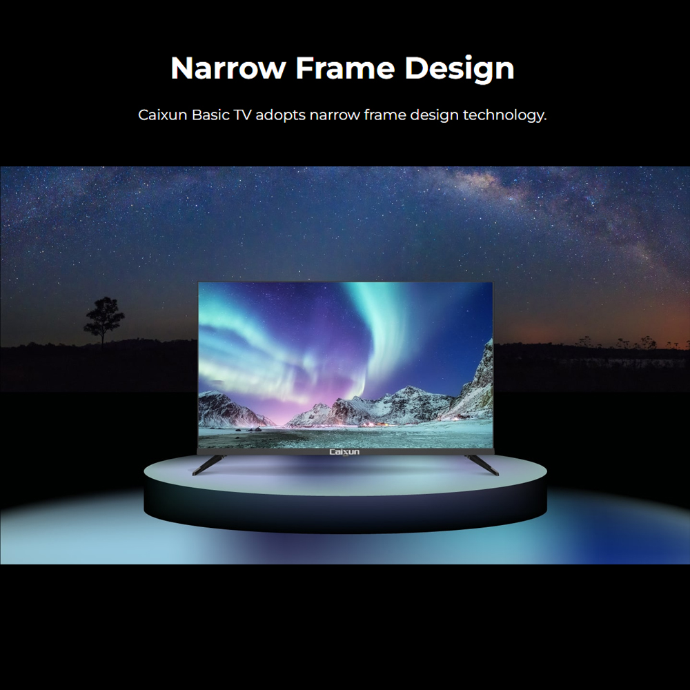 Caixun 32" HD Basic TV (PROXIS) | Energy-Saving Features | Built-in Speakers