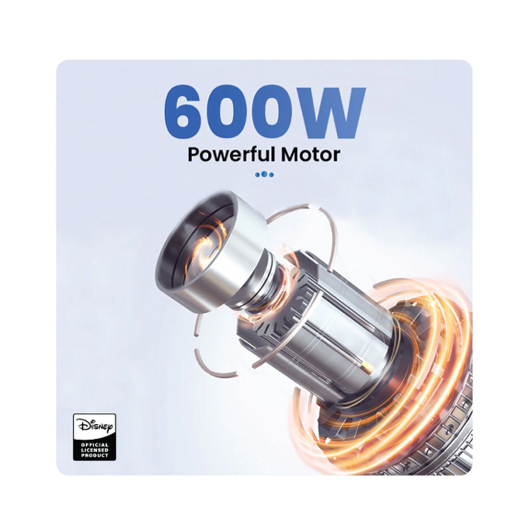 Russell Taylors 0.5L Disney Mickey And Friends Hand Blender D6 | 600W Power | S-Shaped Fixed Blade | Ergonomic Grip | Hand Blender with 2 Year Warranty