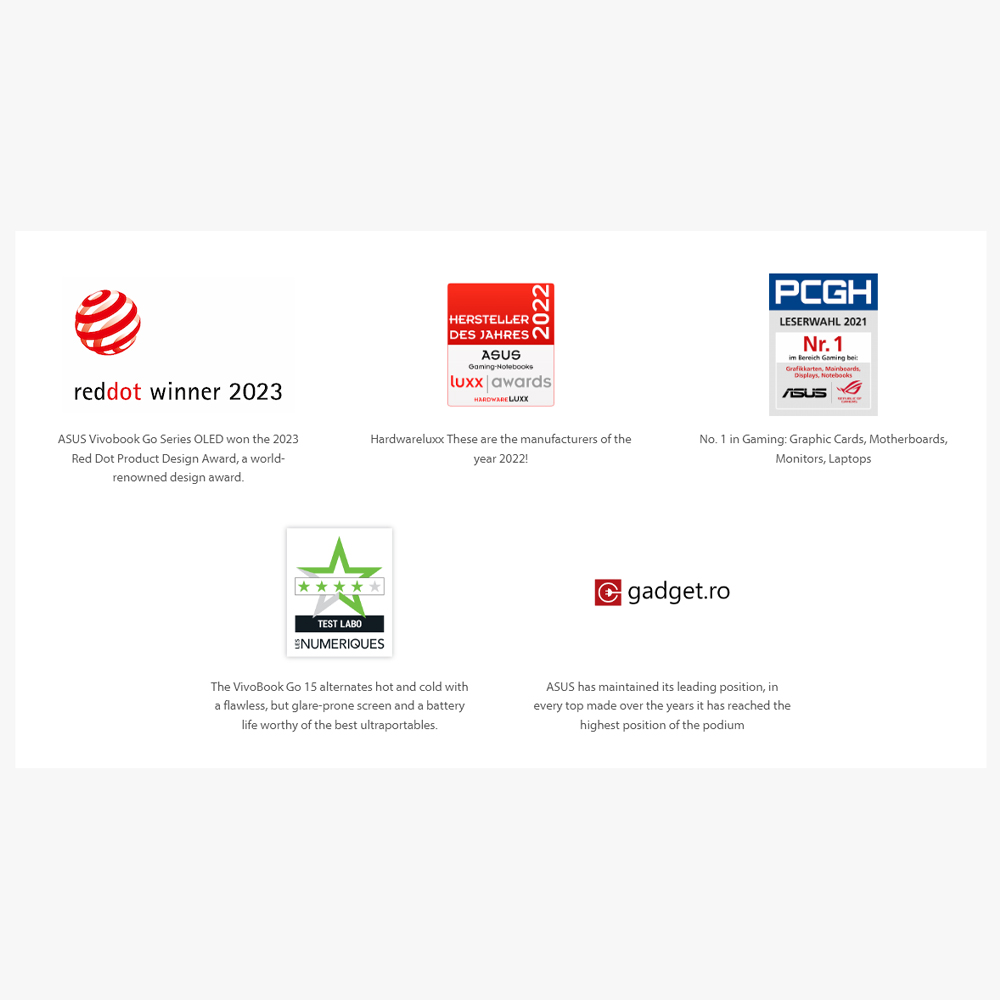 ASUS Vivobook Go 15  Laptop E1504F-ANJ468WS | ASUS Webcam Shield | ASUS AI Noise Cancelation | ASUS WiFi Master | 2  Year General Warranty