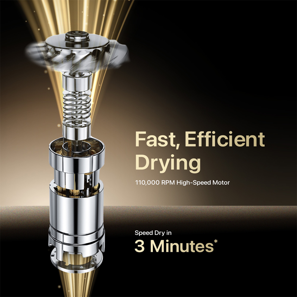 Faber 1500W FHD Aura Hair Dryer | G1505BK/R1501BK | Cool Shot Function | Multiple Heat and Speed Settings | Stylish Design