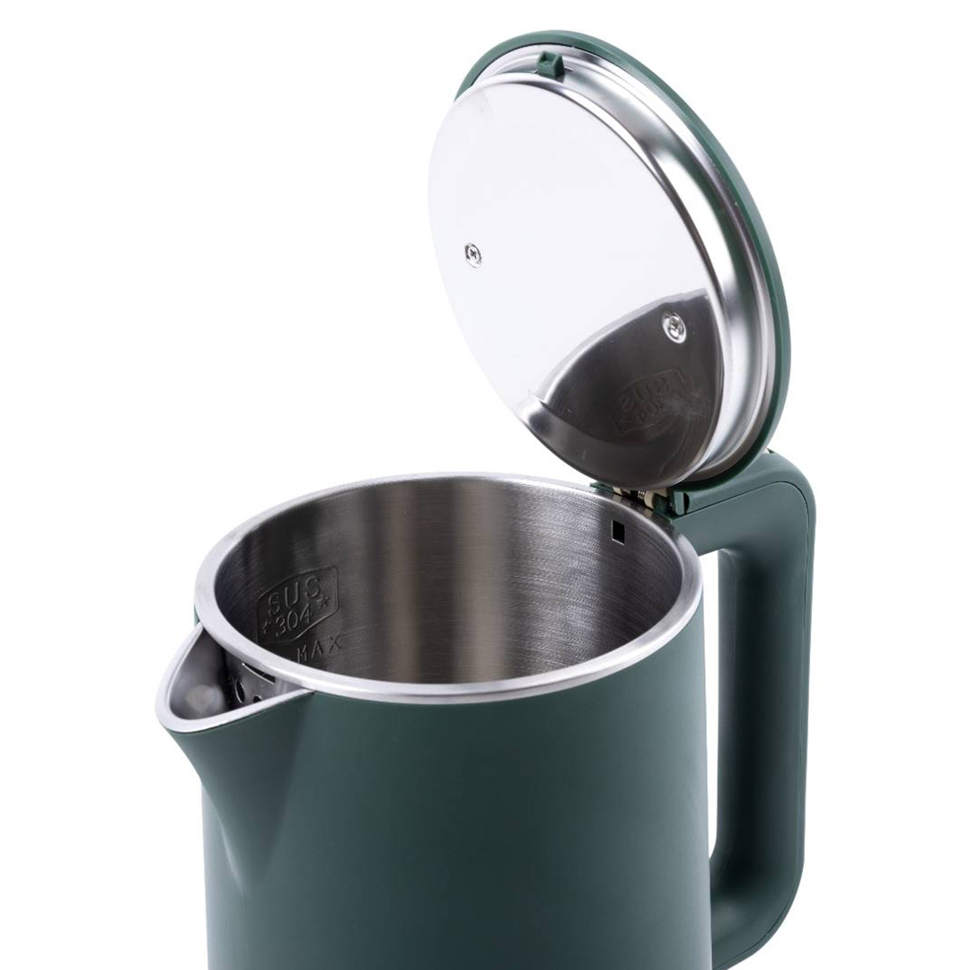 Faber 1.8L Retro Series Double Wall Electric Kettle FCK DW R1800 | 1500W | Boil-Dry Protection | Manual Lid-Opening | Kettle with 1 Year Warranty