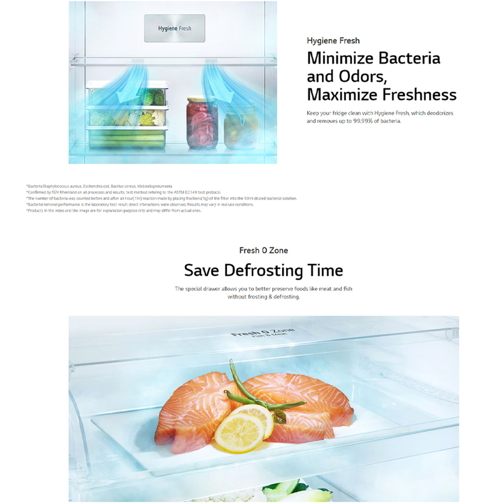 LG 493L 2 Doors Top Mount Smart Inverter Refrigerator GN-B452PBFK / GN-B452PPFK / GN-B452PMFK / GN-B452PQBK | Smart Inverter Compressor | Multi Air Flow | Door Cooling+ | 1 Year General Warranty & 10 Year Motor Warranty