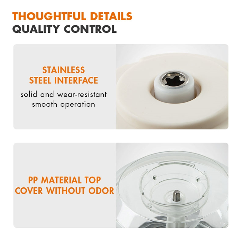 Gaabor 2L Food Processor Blender MG20M-WH01A  | 300W High Power |  2L Large Capacity | Easy To Clean | 1  Year General Warranty