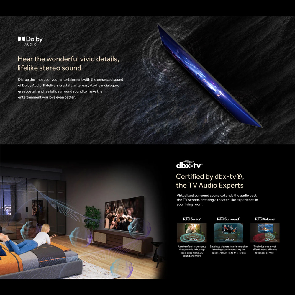 HAIER 55/65 4K UHD Android HQLED TV S75EUG | HQLED | 4K HDR | Chromecast Built-In