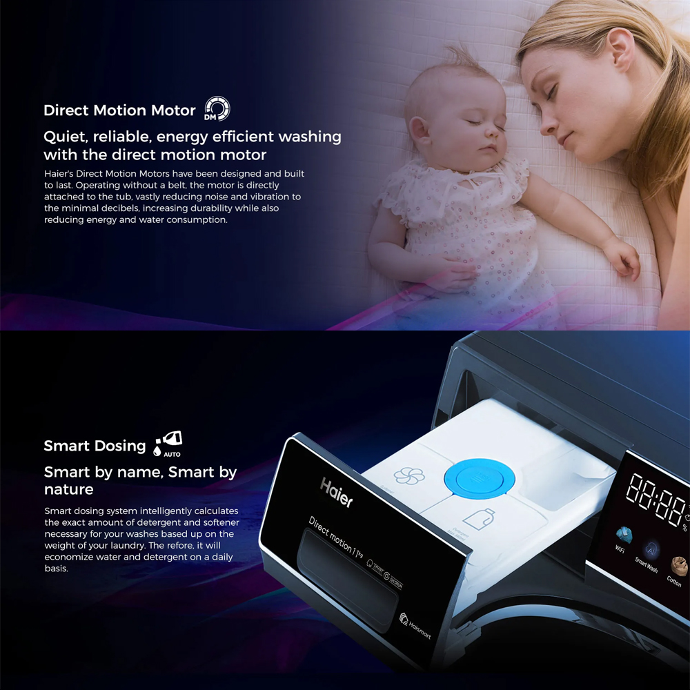 HAIER 12KG Heat Pump Dryer HD120-AR959S8 | Reversible Tumble | Sensor Dry | Heat Pump Technology