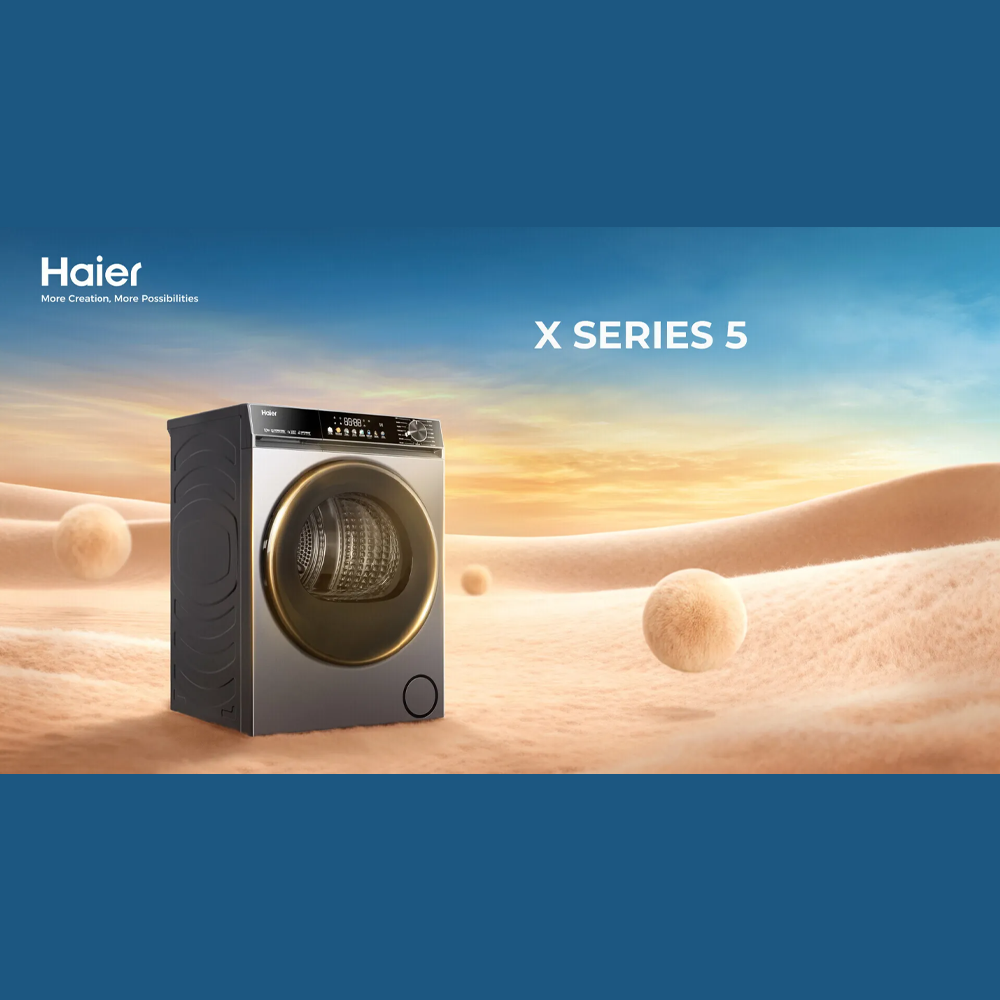 HAIER 10KG Color AI Heat Pump Dryer HD100-A357S8 | Reversible Tumble | Sensor Dry | Heat Pump Technology | I-Fresh