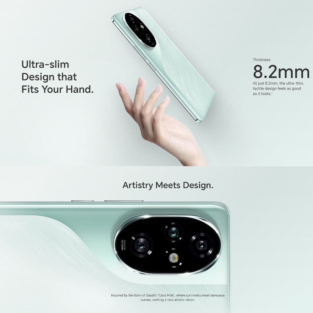 HONOR 200 Pro 12GB+12GB+512GB | Snapdragon 8s Gen 3 | Risk Free Dimming Eye Protection | Harcourt Potrait Mode | 1  Year General Warranty