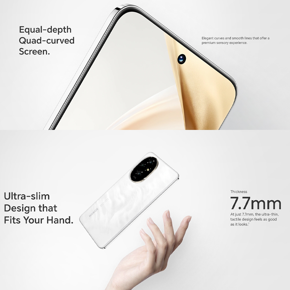 HONOR 200 12GB+256GB / 12GB+512GB | tudio-level Portrait Camera l Magic AI Experience | 100W Wired HONOR SuperCharge | Smartphone with 1 Year Warranty