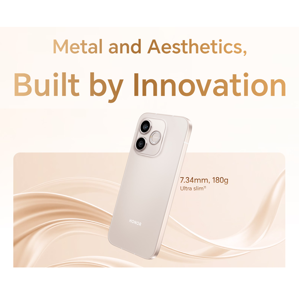 HONOR 600 Lite 12GB+256GB | 6.6 inch, AMOLED | 108MP Rear Camera | Mediatek Dimensity 7100 Elite (6 nm) | Android 16, MagicOS 10 | Li-Po 6520 mAh