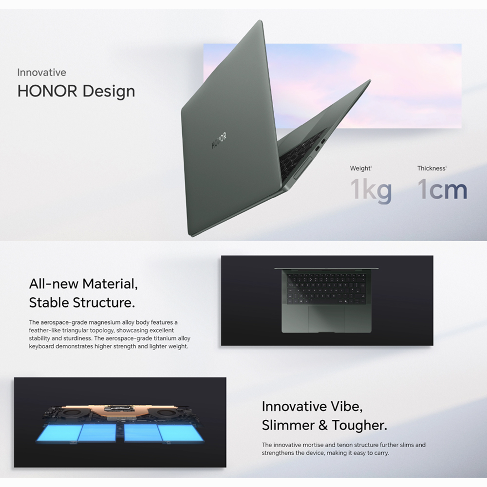 HONOR MagicBook Art 14 2024 Laptop MRA-721 | Windows 11 Home | 14.6-inch | AI Magic WorkStation