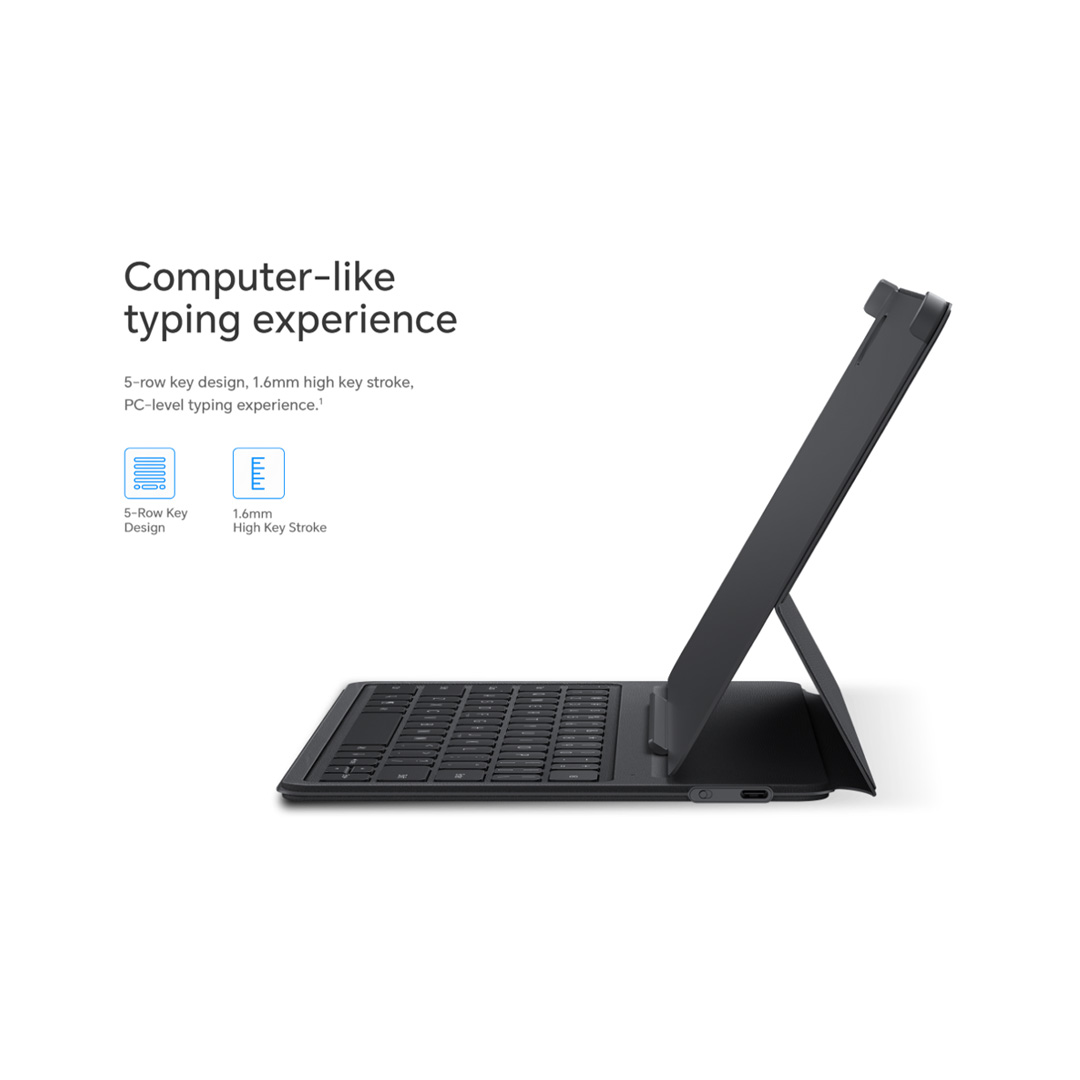 HONOR Pad X9 Smart Bluetooth Keyboard Eileen-keyboard | 60° Comfortable Support Angle | 5-Row Key Design | Convenient | Keyboard with 1 Year Warranty