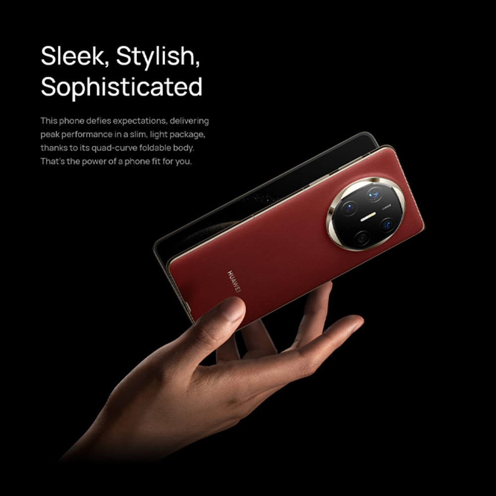 HUAWEI Mate X6 12GB+512GB | 7.93 inch, Foldable LTPO OLED | 50MP Main Camera | Kirin 9020, Octa-core | Si/C Li-Ion 5110, 66W Fast charging