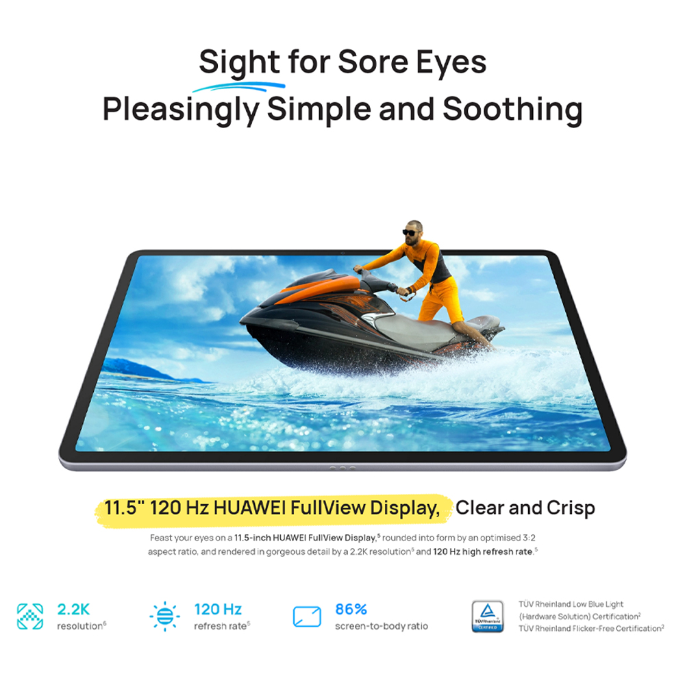 HUAWEI MatePad 11.5''S PaperMatte Edition 2024 8GB+256GB | Super Device, Floating Multi-Window6 | Crystal-clear and Eye-soothing PaperMatte Display | HUAWEI Notes,5 Easy Recording and Reviewing | 1  Year General Warranty