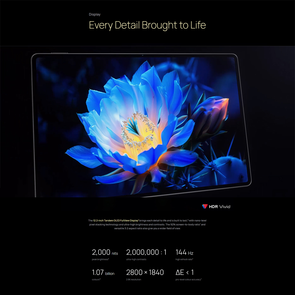 HUAWEI MatePad Pro 12.2 2024 Wi-Fi 12GB+512GB | 12.2" | HarmonyOS 4.2 | HUAWEI Kirin 9000S (7 nm)