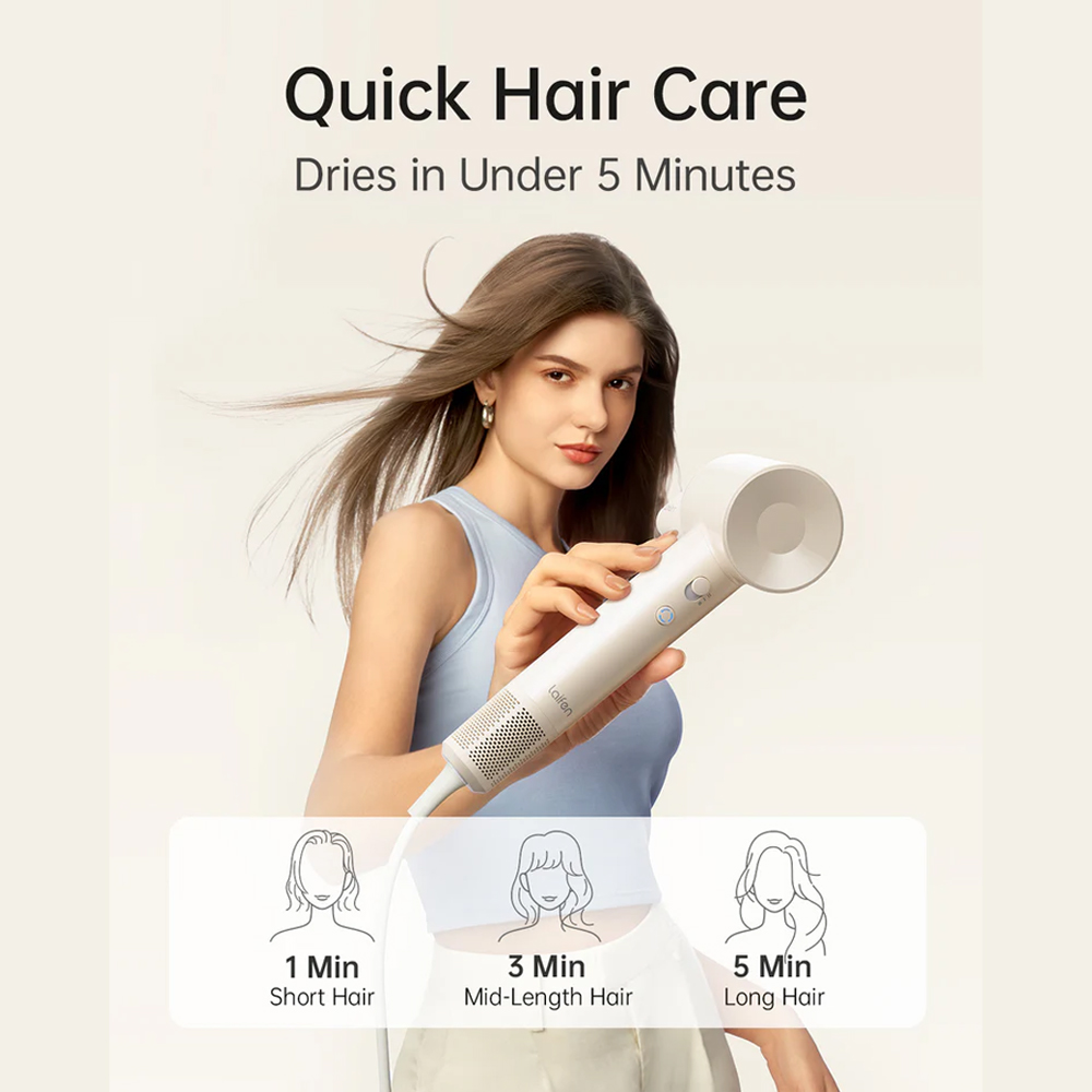 Laifen 1400W SE Lite Hair Dryer | Fast drying | 100,000 RPM motor | Intelligent temperature monitoring