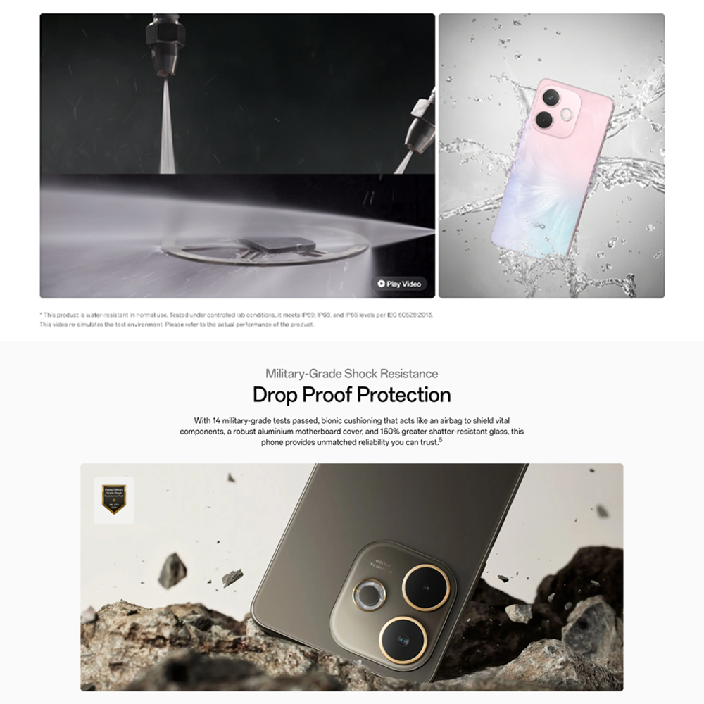 OPPO A5 Pro 5G 8GB+256GB | 6.67 inch | 50MP Main Camera | Dual Sims | Mediatek Dimensity 6300 (6 nm) | Li-Po 5800 mAh,Fast charging 45W