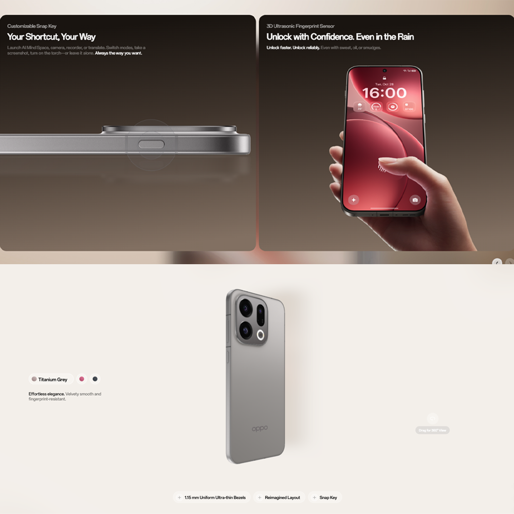 OPPO Find X9 | 120x Super Zoom | 4K 120 fps Dolby Vision | True Night Photography | 7025mAh Large Battery | 80W SUPERVOOCTM Flash Charge