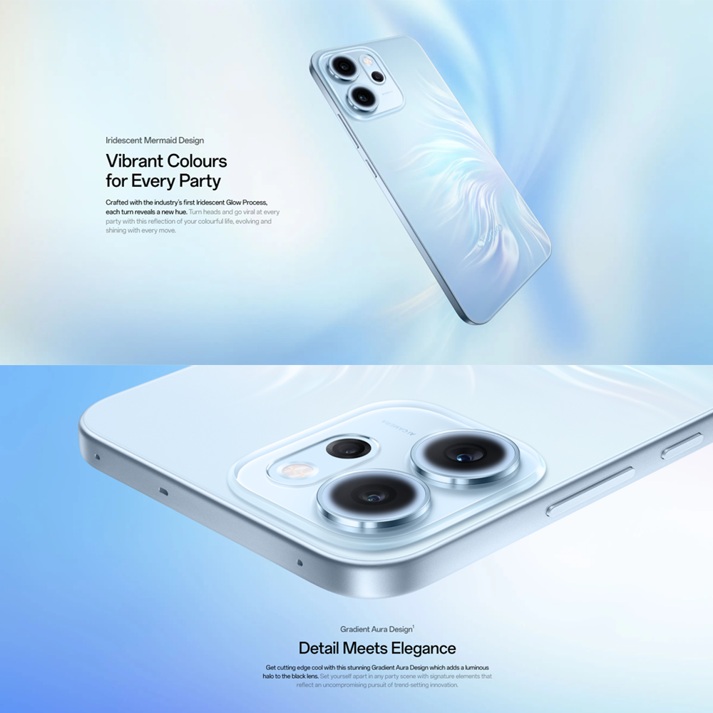 OPPO Reno14 5G | AI Flash Photography | AI Editor 2.0 | 6000mAh Large Battery | 45W SUPERVOOC Flash Charge