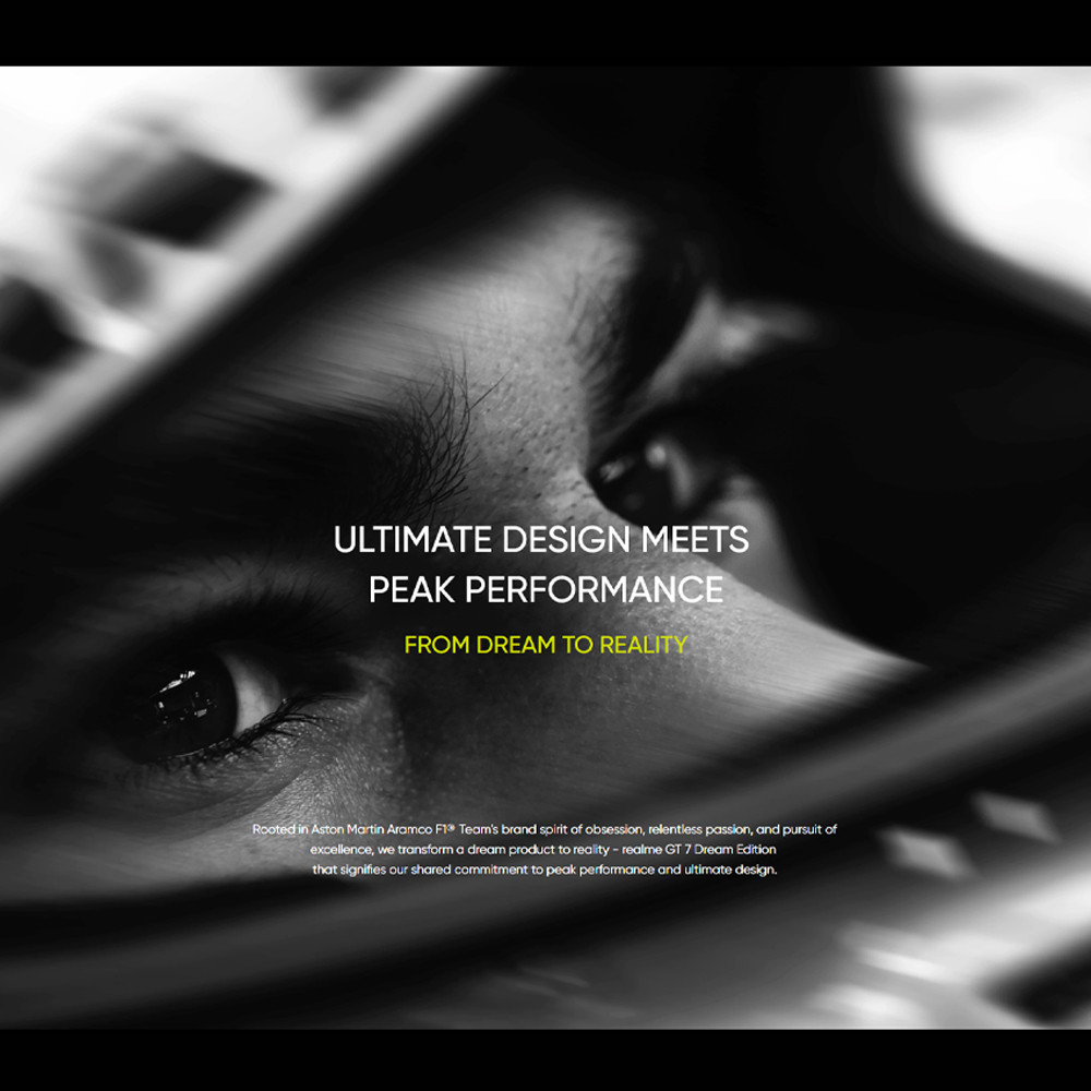 realme GT 7 Dream Edition 16GB+512GB | 6.78 inches, LTPO AMOLED | 50MP Main Camera | Mediatek Dimensity 9400e (4 nm) | Android 15, Realme UI 6.0 | Li-Po 7000mAh, 120W wired