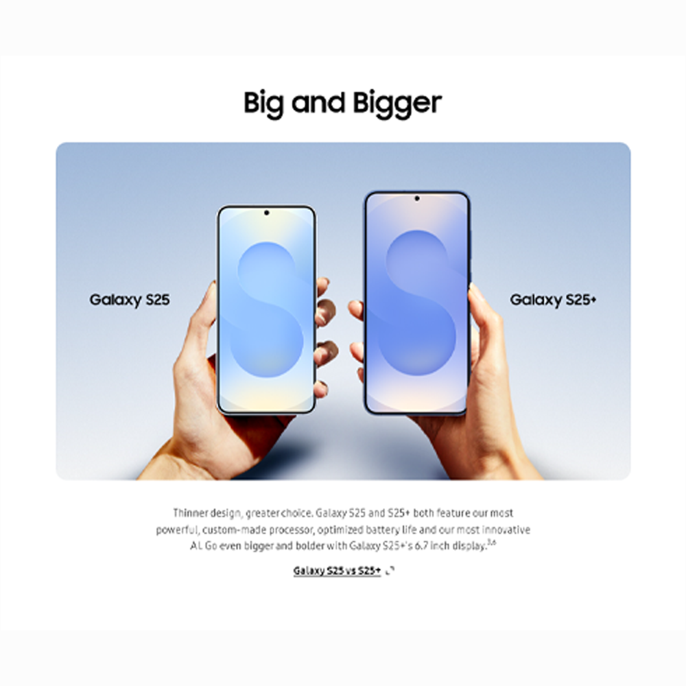 SAMSUNG Galaxy S25+ | Snapdragon 8 Elite for Galaxy | 4900mAh Battery | All New One UI 7, Built For AI