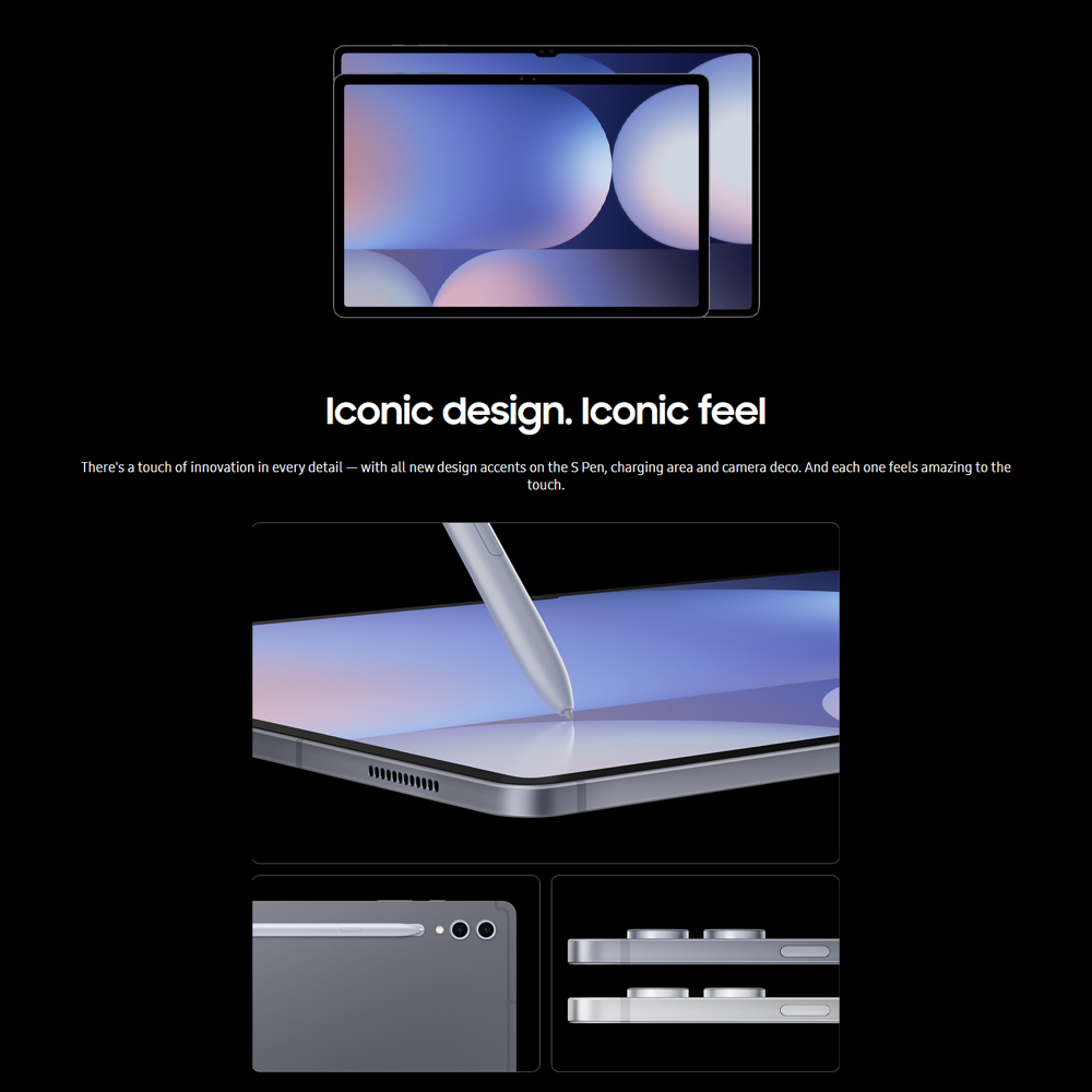 SAMSUNG Galaxy Tab S10 Ultra | 11200mAh Battery | Mediatek Dimensity 9300+ | Dynamic AMOLED 2X