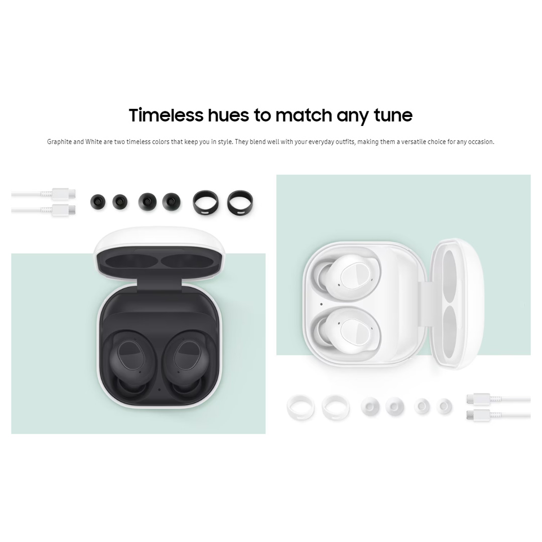 SAMSUNG Galaxy Buds FE | 479mAh Battery | Bluetooth v5.2 | Active Noise Cancellation | Auto Switch | Touch Sensor | Earbuds with 1 Year Warranty