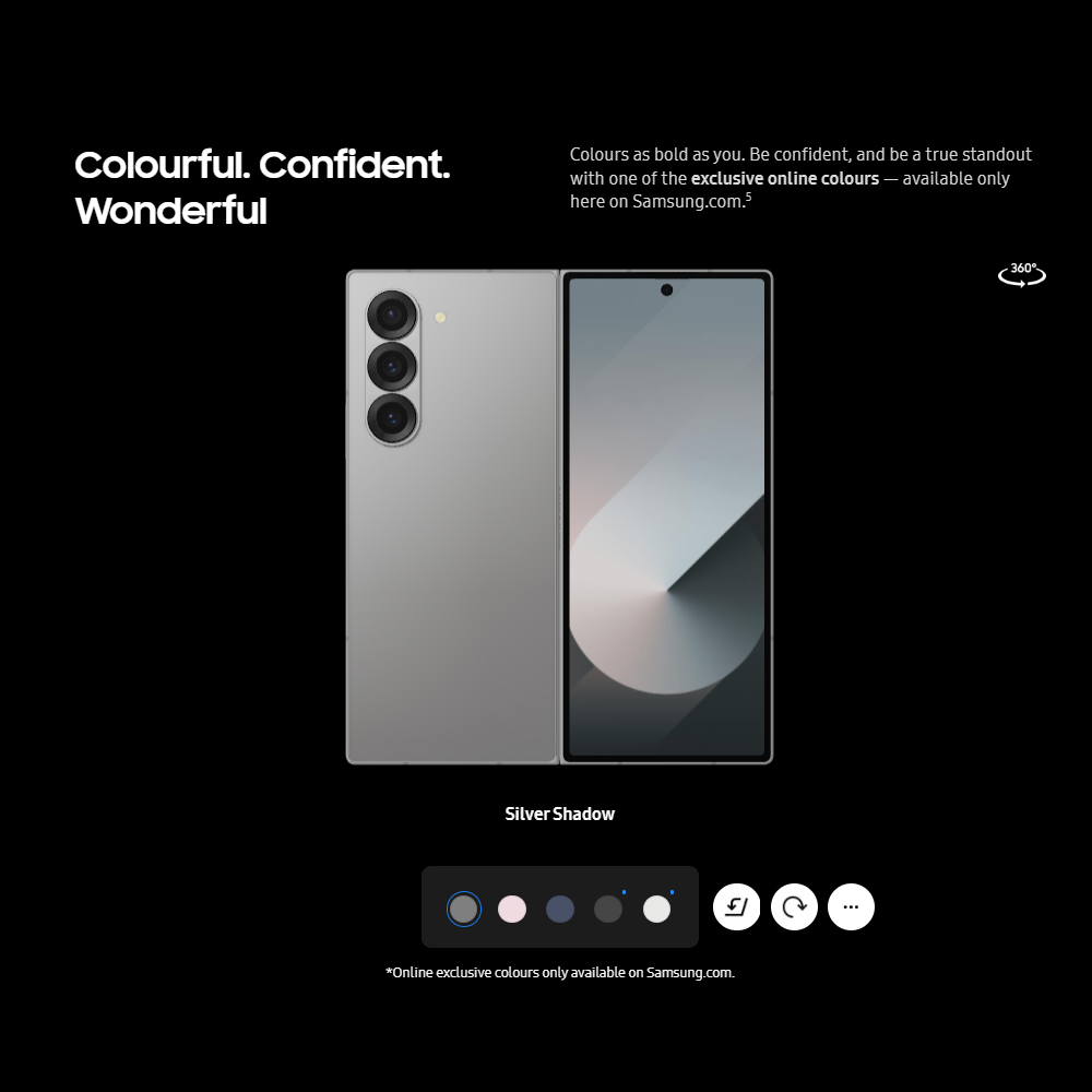 SAMSUNG Galaxy Z Fold6 | Qualcomm SM8550-AC Snapdragon 8 Gen 3 (4 nm) | Nano-SIM and eSIM | 5G